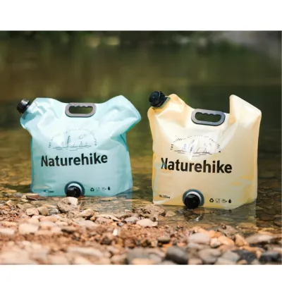 Складаний контейнер для води Naturehike, 10 л, жовтий  CNK2450CF027 - 4 - Robinzon.ua