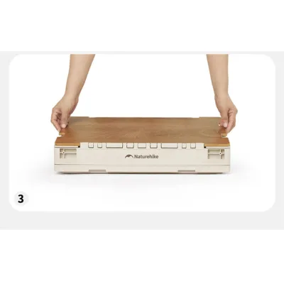 Складной контейнер Naturehike 52 л, светло-серый CNK2450XB020. - 1 - Robinzon.ua