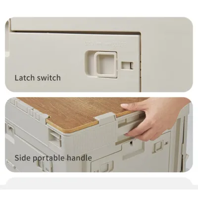 Складной контейнер Naturehike 52 л, светло-серый CNK2450XB020. - 2 - Robinzon.ua