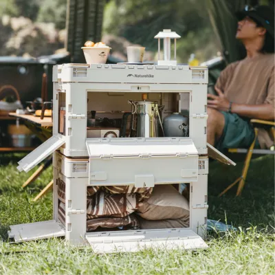 Складной контейнер Naturehike 52 л, светло-серый CNK2450XB020. - 6 - Robinzon.ua