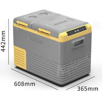 Компрессорный автохолодильник Alpicool CLS45. Двухкамерный. Охлаждение до -20 ℃. Питание - 12, 24, 220 вольт - 2 - Robinzon.ua