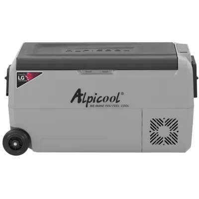Компресорний автохолодильник Alpicool T36 (LG) (двокамерний, 36 літрів). Режим роботи до -20℃. Живлення 12, 24, 220 вольт - 4 - Robinzon.ua