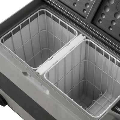 Компресорний автохолодильник Alpicool T60 (LG) (двокамерний, 60 літрів). Охолодження до -20℃. Живлення 12, 24, 220 вольт - 2 - Robinzon.ua