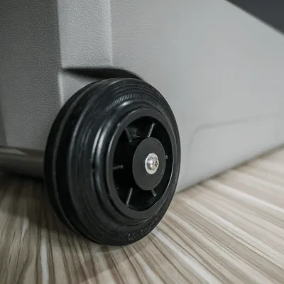 Компресорний автохолодильник Alpicool T60 (LG) (двокамерний, 60 літрів). Охолодження до -20℃. Живлення 12, 24, 220 вольт - 3 - Robinzon.ua