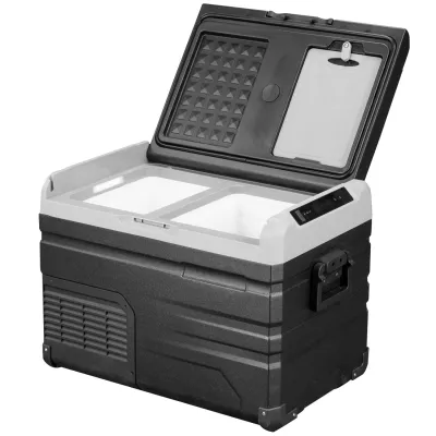 Компресорний автохолодильник Alpicool TW35 (37 літрів). Двокамерний. До -20℃. Живлення 12, 24, 220 вольт - 1 Компресорний автохолодильник Alpicool TW35 (37 літрів). Двокамерний. До -20℃. Живлення 12, 24, 220 вольт - 1 - Robinzon.ua