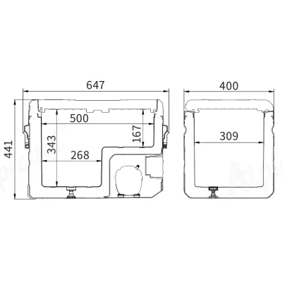 Компресорний автохолодильник Alpicool TS40 (LG Compressor). 40 літрів. До -20℃. Живлення - 12, 24, 220 вольт - 5 Компресорний автохолодильник Alpicool TS40 (LG Compressor). 40 літрів. До -20℃. Живлення - 12, 24, 220 вольт - 5 - Robinzon.ua