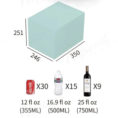 Компресорний автохолодильник Alpicool KL19 (21 літр). До -20℃. Живлення 12, 24, 220 вольт - 4 Компресорний автохолодильник Alpicool KL19 (21 літр). До -20℃. Живлення 12, 24, 220 вольт - 4 - Robinzon.ua