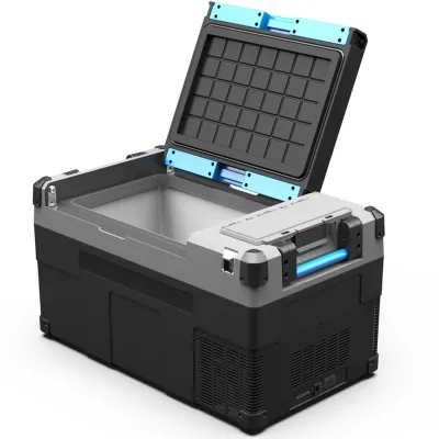 Компресорний автохолодильник Alpicool E60. До -20℃, живлення 12, 24, 220 вольт - 2 - Robinzon.ua