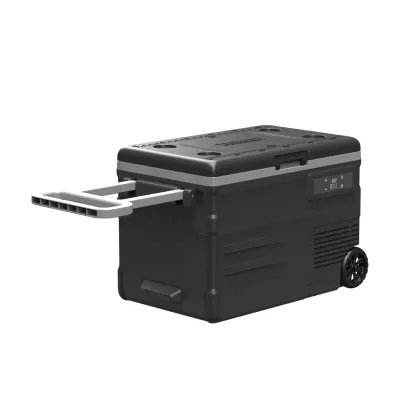 Компресорний автохолодильник Alpicool U45E. Охолодження до -20℃. Живлення 12, 24, 220В, вбудована батарея - 1 Компресорний автохолодильник Alpicool U45E. Охолодження до -20℃. Живлення 12, 24, 220В, вбудована батарея - 1 - Robinzon.ua