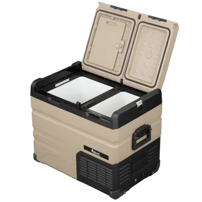 Компресорний автохолодильник Alpicool TA45 (LG Compressor). Двокамерний. До -20℃. Живлення - 12, 24, 220 вольт, Li-Ion батарея - 1 Компресорний автохолодильник Alpicool TA45 (LG Compressor). Двокамерний. До -20℃. Живлення - 12, 24, 220 вольт, Li-Ion батарея - 1 - Robinzon.ua