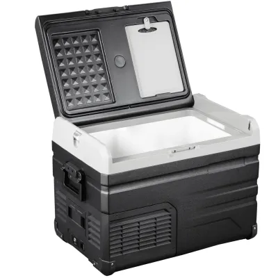 Компресорний автохолодильник Alpicool TS40 (LG Compressor). 40 літрів. До -20℃. Живлення - 12, 24, 220 вольт, Li-Ion батарея - 5 Компресорний автохолодильник Alpicool TS40 (LG Compressor). 40 літрів. До -20℃. Живлення - 12, 24, 220 вольт, Li-Ion батарея - 5 - Robinzon.ua