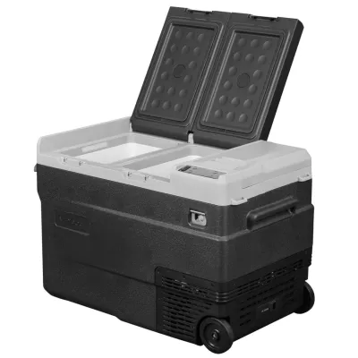 Компрессорный автохолодильник Alpicool WD45 (LG Compressor). Двухкамерный. До -20℃. Питание - 12, 24, 220 вольт - 1 - Robinzon.ua