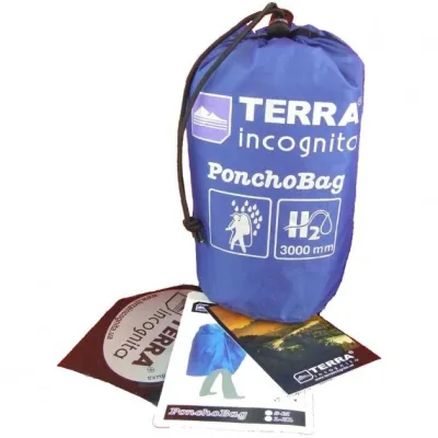 Дождевик Terra Incognita PonchoBag L-XL Синий (TI-PBLXLBL) - 2 Дождевик Terra Incognita PonchoBag L-XL Синий (TI-PBLXLBL) - 2 - Robinzon.ua
