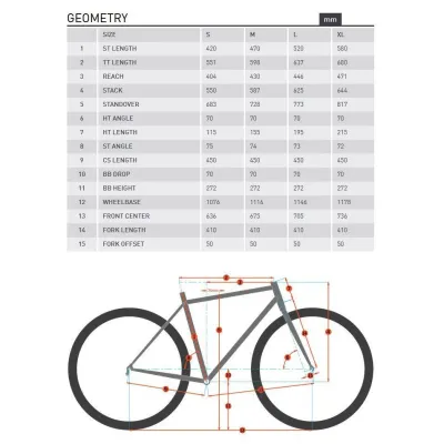 Велосипед дорожній Kona Dr. Dew 2023, Mustang, M (KNA B36DRDW03) - 8 - Robinzon.ua