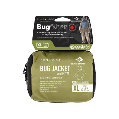 Куртка от комаров с перчатками Bug Jacket Olive, S от Sea to Summit (STS ABUGJMSM) - 1 - Robinzon.ua