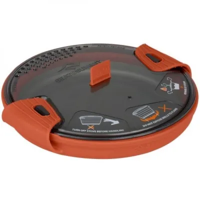 Кастрюля складная с алюминиевым дном X-Pot, Rust 1400 мл от Sea to Summit (STS AXPOT1.4RU) - 1 - Robinzon.ua