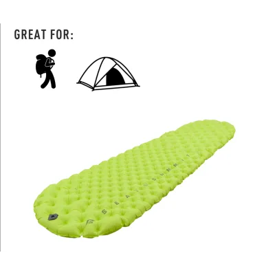 Надувной коврик Sea to Summit Comfort Light Insulated Mat 2020, 184х55х6.3см, Green (STS AMCLINS_R) - 3 - Robinzon.ua