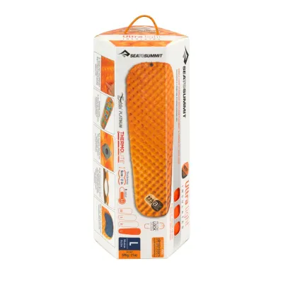 Надувний килимок Sea to Summit UltraLight Insulated Mat 2020, 198х64х5см, Orange (STS AMULINS_L) - 3 - Robinzon.ua