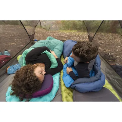 Надувной женский коврик Sea to Summit Comfort Light Insulated Mat, 168х55х6.3см, Carribean (STS AMCLINS_WR) - 2 - Robinzon.ua