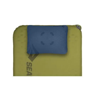 Самонадувающийся коврик Sea to Summit Camp Mat, 198х64х3.8см, Olive (STS AMSICMRL) - 3 - Robinzon.ua