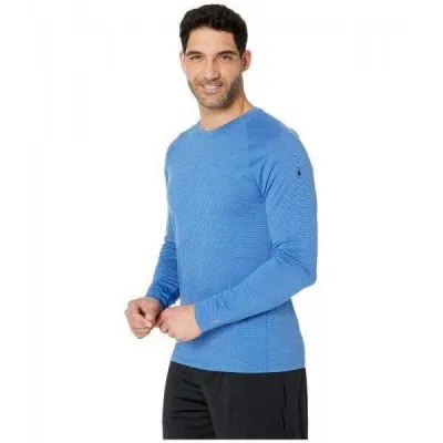 Термофутболка чоловіча Smartwool Merino 150 Baselayer Pattern Long Sleeve Bright Cobalt, р.S (SW 14051.A28-S) - 2 - Robinzon.ua