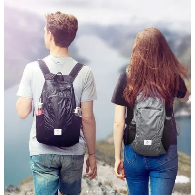 Cкладний рюкзак Naturehike 18 л сірий NH17A012-B - 1 - Robinzon.ua