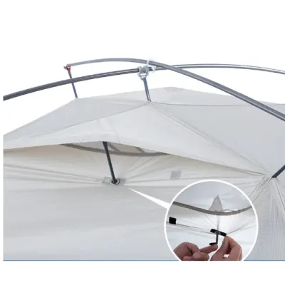 Одномісний намет Naturehike VIK 1 з спідницею сірий  NH18W001-K - 1 - Robinzon.ua