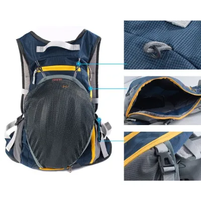 Велорюкзак Naturehike Riding 15 л синий NH15C001-B. - 2 - Robinzon.ua