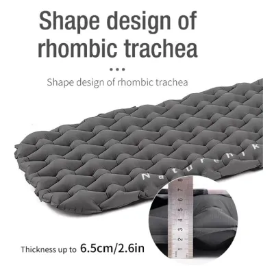 Килимок надувний Naturehike сірий NH19Z001-P - 2 Килимок надувний Naturehike сірий NH19Z001-P - 2 - Robinzon.ua