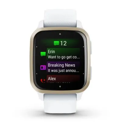 Смарт-часы Garmin Venu Sq 2 белые с кремово-золотистым безелем 010-02701-11 - 1 Смарт-часы Garmin Venu Sq 2 белые с кремово-золотистым безелем 010-02701-11 - 1 - Robinzon.ua