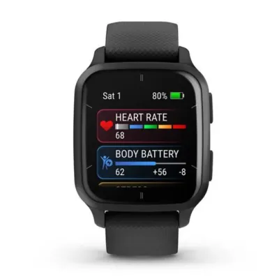 Смарт-часы Garmin Venu Sq 2 Music Edition черные с грифельным безелем 010-02700-10 - 1 Смарт-часы Garmin Venu Sq 2 Music Edition черные с грифельным безелем 010-02700-10 - 1 - Robinzon.ua