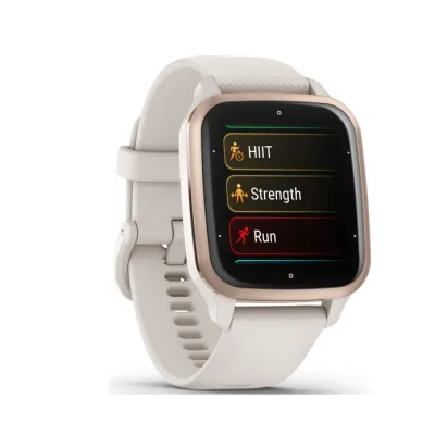 Смарт-часы Garmin Venu Sq 2 Music Edition айвори с персиково-золотистым безелем 010-02700-11 - 2 Смарт-часы Garmin Venu Sq 2 Music Edition айвори с персиково-золотистым безелем 010-02700-11 - 2 - Robinzon.ua