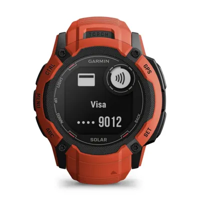 Часы-навигатор Garmin Instinct 2X Solar Flame Red 010-02805-01 - 6 - Robinzon.ua
