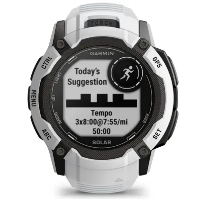 Часы-навигатор Garmin Instinct 2X Solar Whitestone 010-02805-04 - 3 - Robinzon.ua