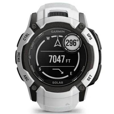 Часы-навигатор Garmin Instinct 2X Solar Whitestone 010-02805-04 - 5 - Robinzon.ua
