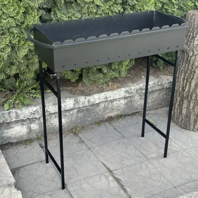 Мангал Mzavod Гектор на 12 шампуров 3мм на ножках - 2 - Robinzon.ua