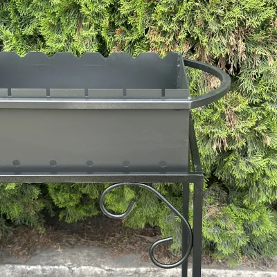 Мангал Mzavod Гефест на 15 шампуров 3мм на дровнице - 4 - Robinzon.ua