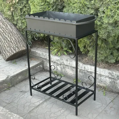 Мангал Mzavod Гефест на 9 шампуров 3мм на дровнице - 1 - Robinzon.ua