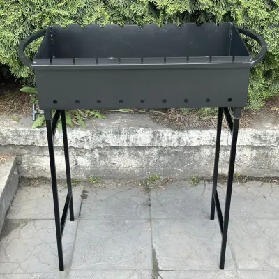 Мангал Mzavod Гектор на 9 шампуров 3мм на ножках - 1 - Robinzon.ua