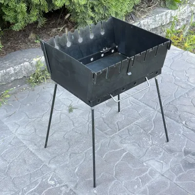 Мангал-валіза Mzavod Пегас на 6 шампурів 2мм - 1 - Robinzon.ua