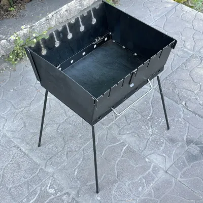 Мангал-валіза Mzavod Пегас на 6 шампурів 2мм - 3 - Robinzon.ua