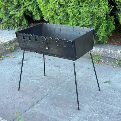 Мангал-валіза Mzavod Пегас на 8 шампурів 2мм - 1 Мангал-валіза Mzavod Пегас на 8 шампурів 2мм - 1 - Robinzon.ua