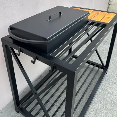 Универсальна кришка Mzavod для мангалу на 9 шампурів - 5 Универсальна кришка Mzavod для мангалу на 9 шампурів - 5 - Robinzon.ua