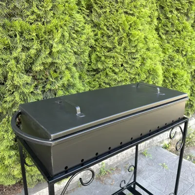 Универсальна кришка Mzavod для мангалу на 12 шампурів - 3 Универсальна кришка Mzavod для мангалу на 12 шампурів - 3 - Robinzon.ua