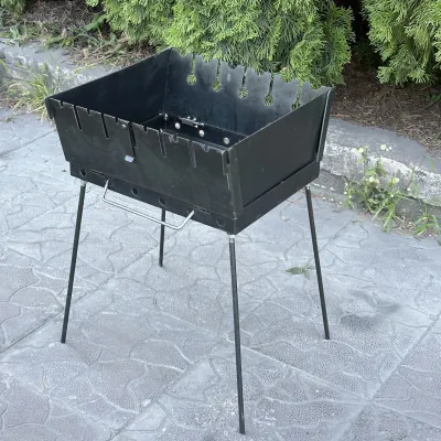 Мангал-валіза Mzavod Пегас на 6 шампурів 3мм - 2 Мангал-валіза Mzavod Пегас на 6 шампурів 3мм - 2 - Robinzon.ua