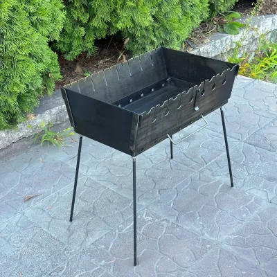 Мангал-валіза Mzavod Пегас на 8 шампурів 3мм - 2 Мангал-валіза Mzavod Пегас на 8 шампурів 3мм - 2 - Robinzon.ua