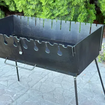 Мангал-валіза Mzavod Пегас на 10 шампурів 3мм - 3 Мангал-валіза Mzavod Пегас на 10 шампурів 3мм - 3 - Robinzon.ua