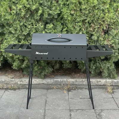 Мангал-барбекю Mzavod Икар на 9 шампуров 3мм портативный - 1 Мангал-барбекю Mzavod Икар на 9 шампуров 3мм портативный - 1 - Robinzon.ua