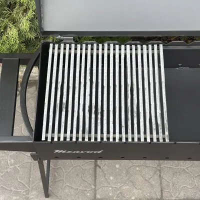 Мангал-барбекю Mzavod Икар на 9 шампуров 3мм портативный - 6 Мангал-барбекю Mzavod Икар на 9 шампуров 3мм портативный - 6 - Robinzon.ua