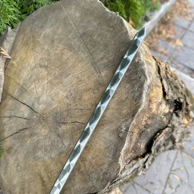 Шампур Mzavod с деревянной ручкой 630х12х3мм двухцветный - 2 Шампур Mzavod с деревянной ручкой 630х12х3мм двухцветный - 2 - Robinzon.ua